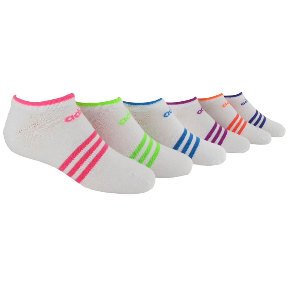 ADIDAS Girls' Superlight No Show Socks M