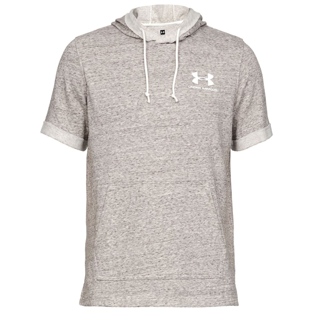 UNDER ARMOUR Men's Sportstyle Terry Short-Sleeve Hoodie S