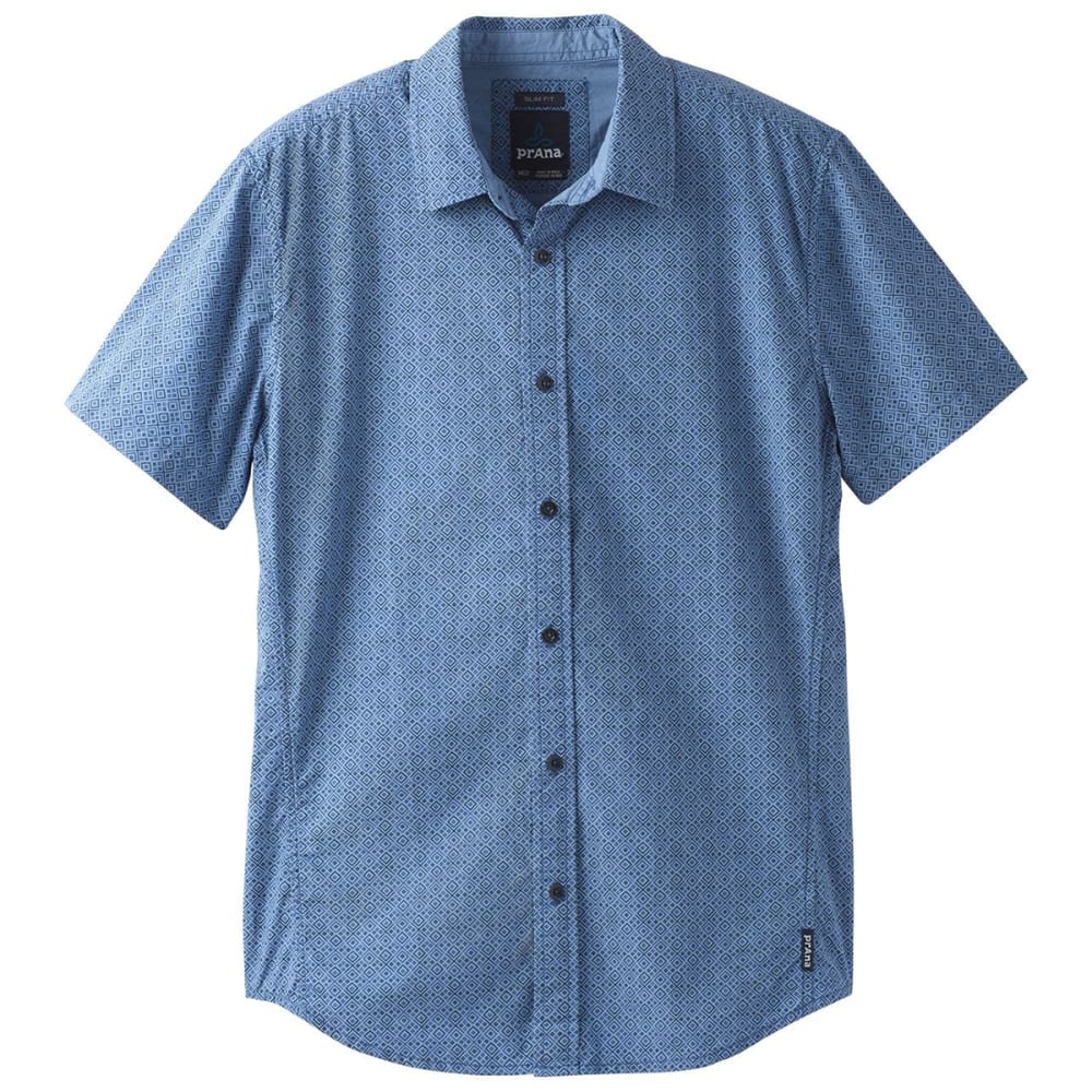 PRANA Men's Ulu Woven Short-Sleeve Shirt S