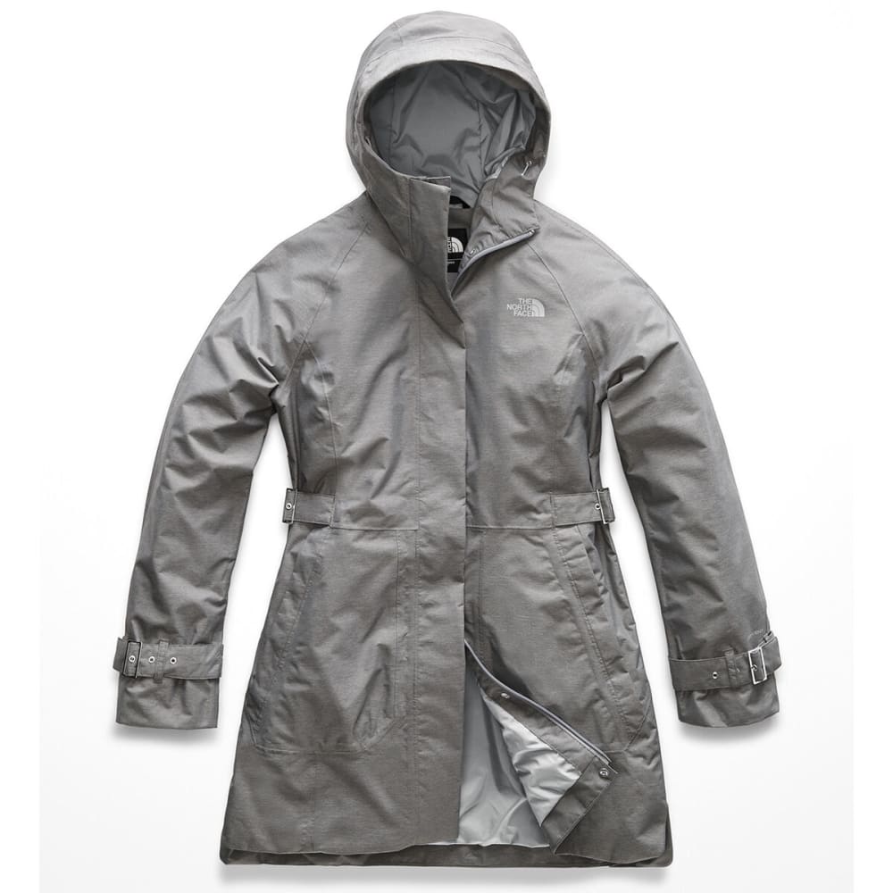 north face city breeze rain trench