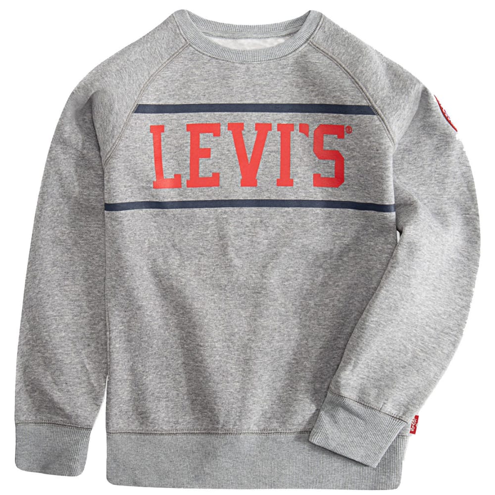 LEVI'S Big Boys' Cory Fleece Long-Sleeve Pullover S
