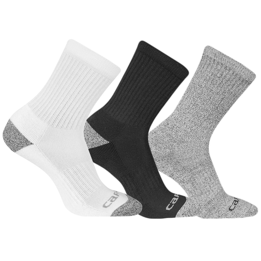 CARHARTT Men's Low-Cut Socks, 6-Pack L