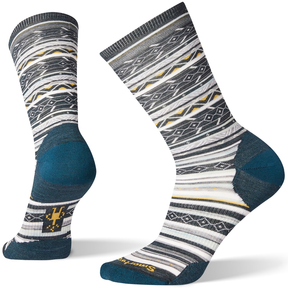 SMARTWOOL Women's Ethno Graphic Crew Socks M