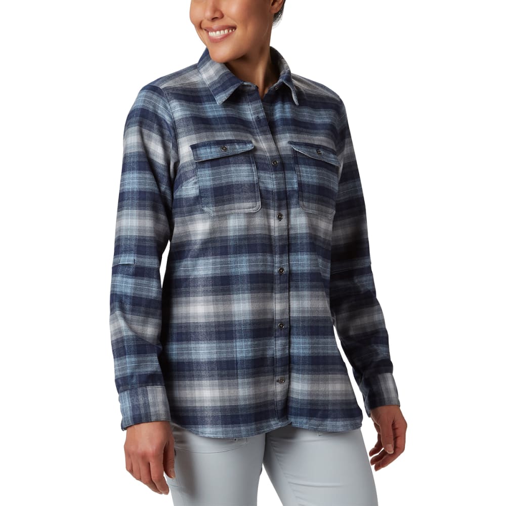 COLUMBIA Women' Bryce Canyon Stretch Flannel Shirt M