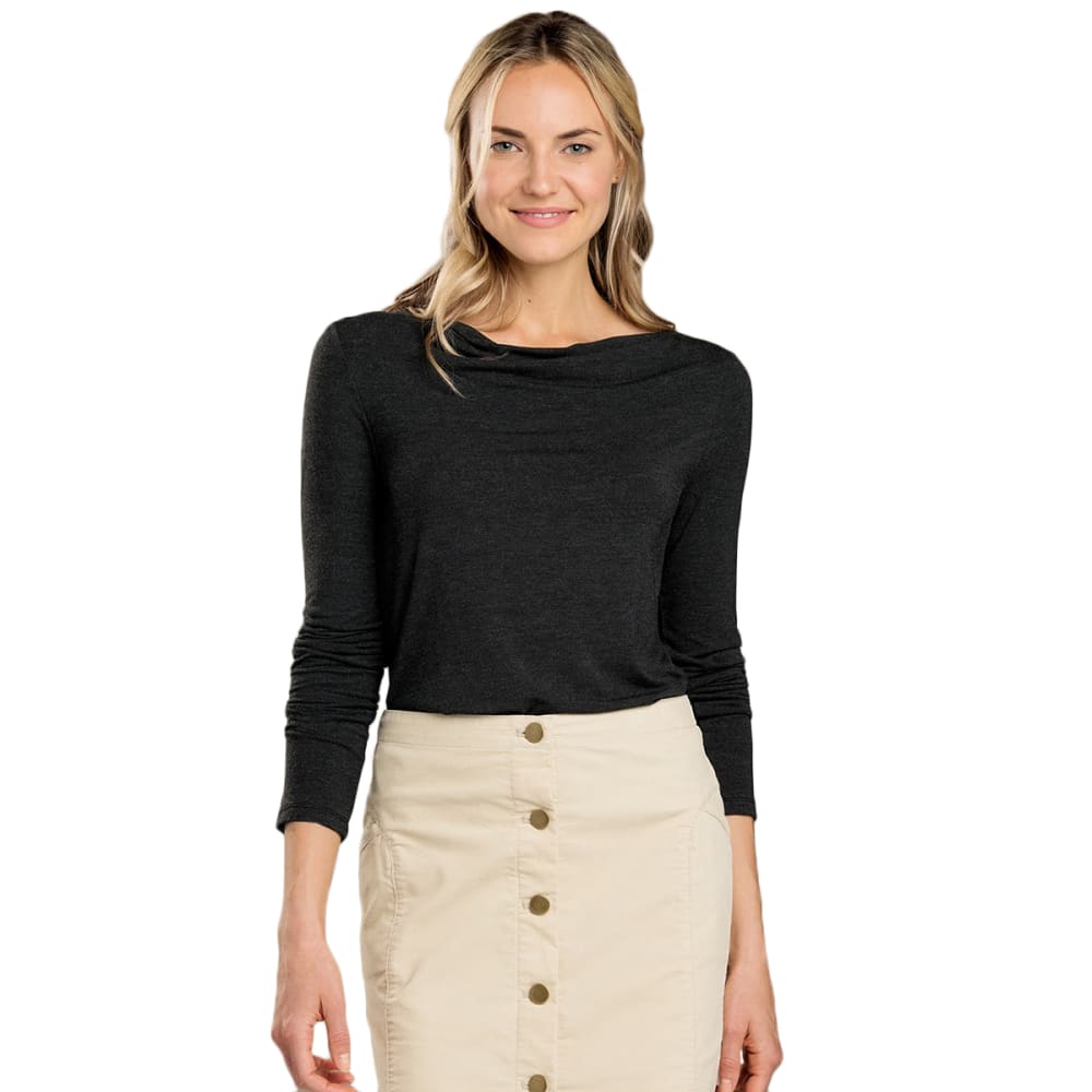 TOAD AND CO Women's Bel Canto Drape Neck Long-Sleeve Shirt S