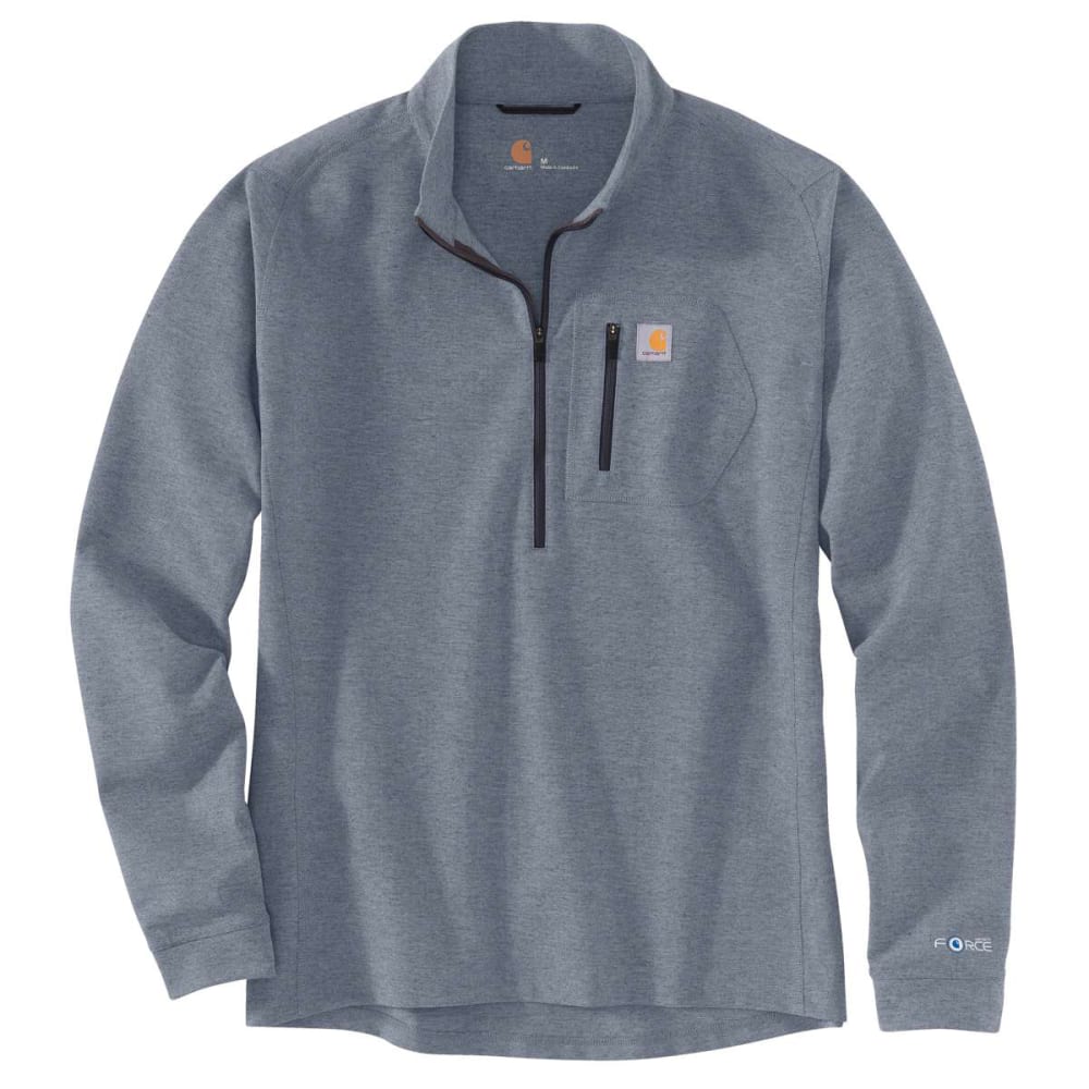 CARHARTT Men's Base Force Heavyweight Quarter Zip Shirt - Eastern ...