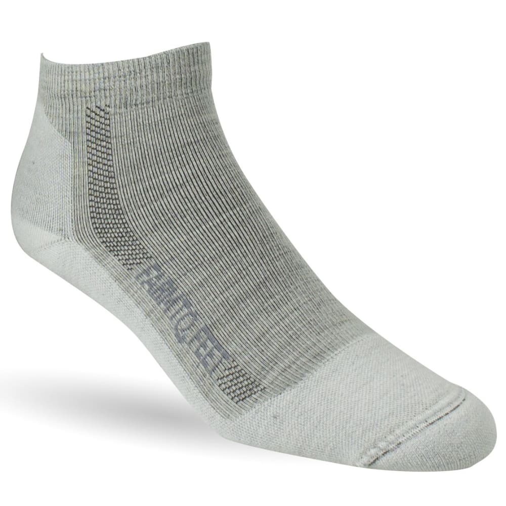 FARM TO FEET Men's Denver Quarter Crew Lightweight Technical Trail Socks M