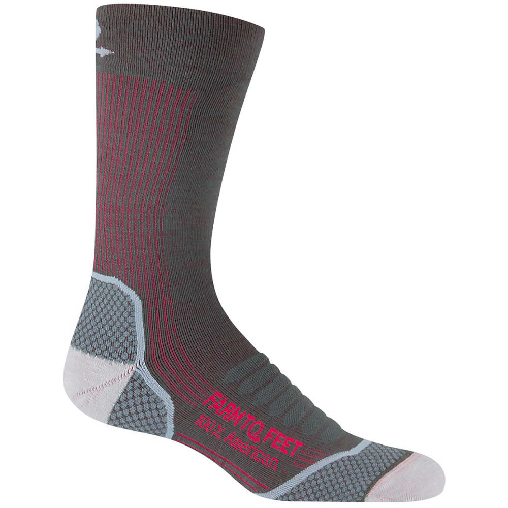 FARM TO FEET Women's Damascus Technical Crew Sock S