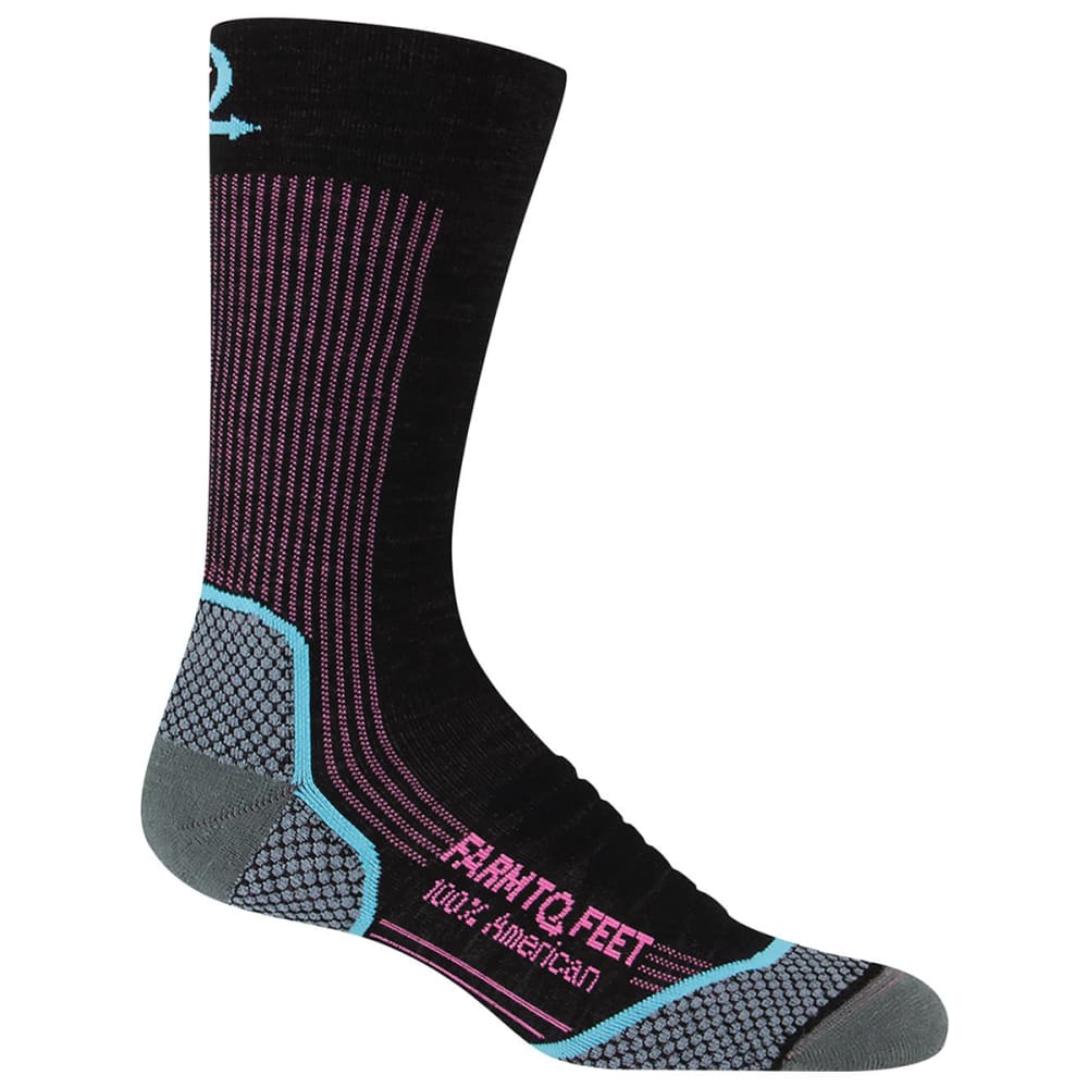 FARM TO FEET Women's Damascus 3/4 Crew Socks S