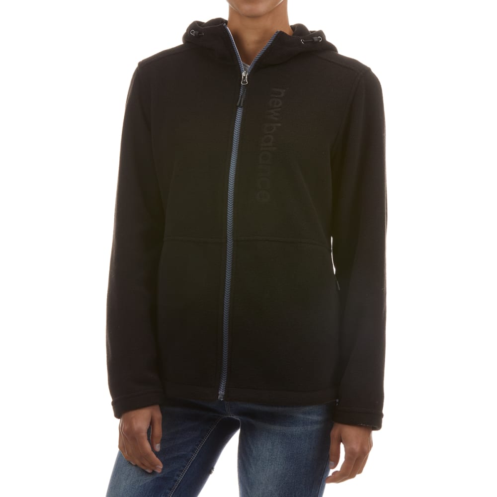 NEW BALANCE Women's Full Zip Hooded Fleece with Embossed Logo S