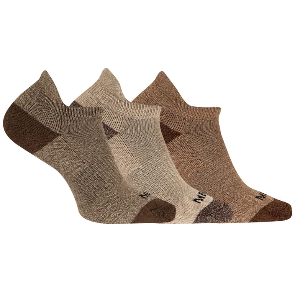 MERRELL Men's Cushioned Low Cut Tab Socks M/L