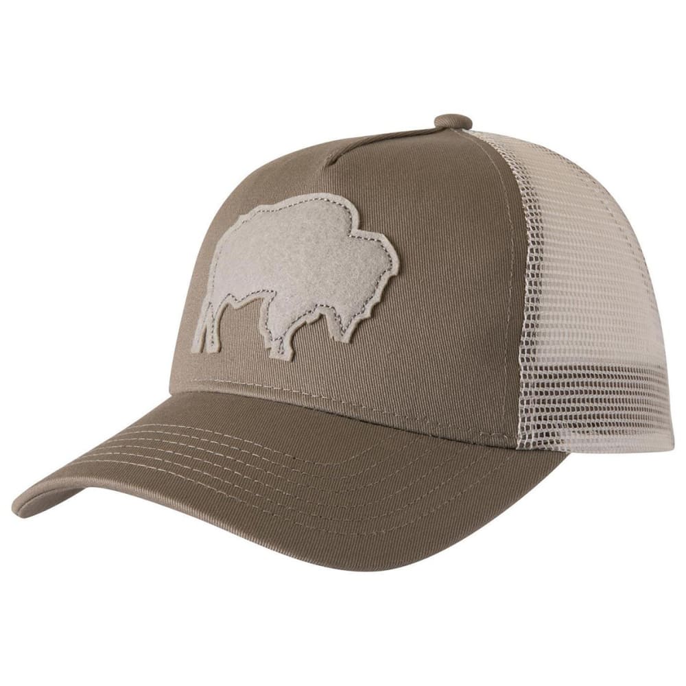 MOUNTAIN KHAKIS Men's Bison Patch Trucker Hat ONE SIZE