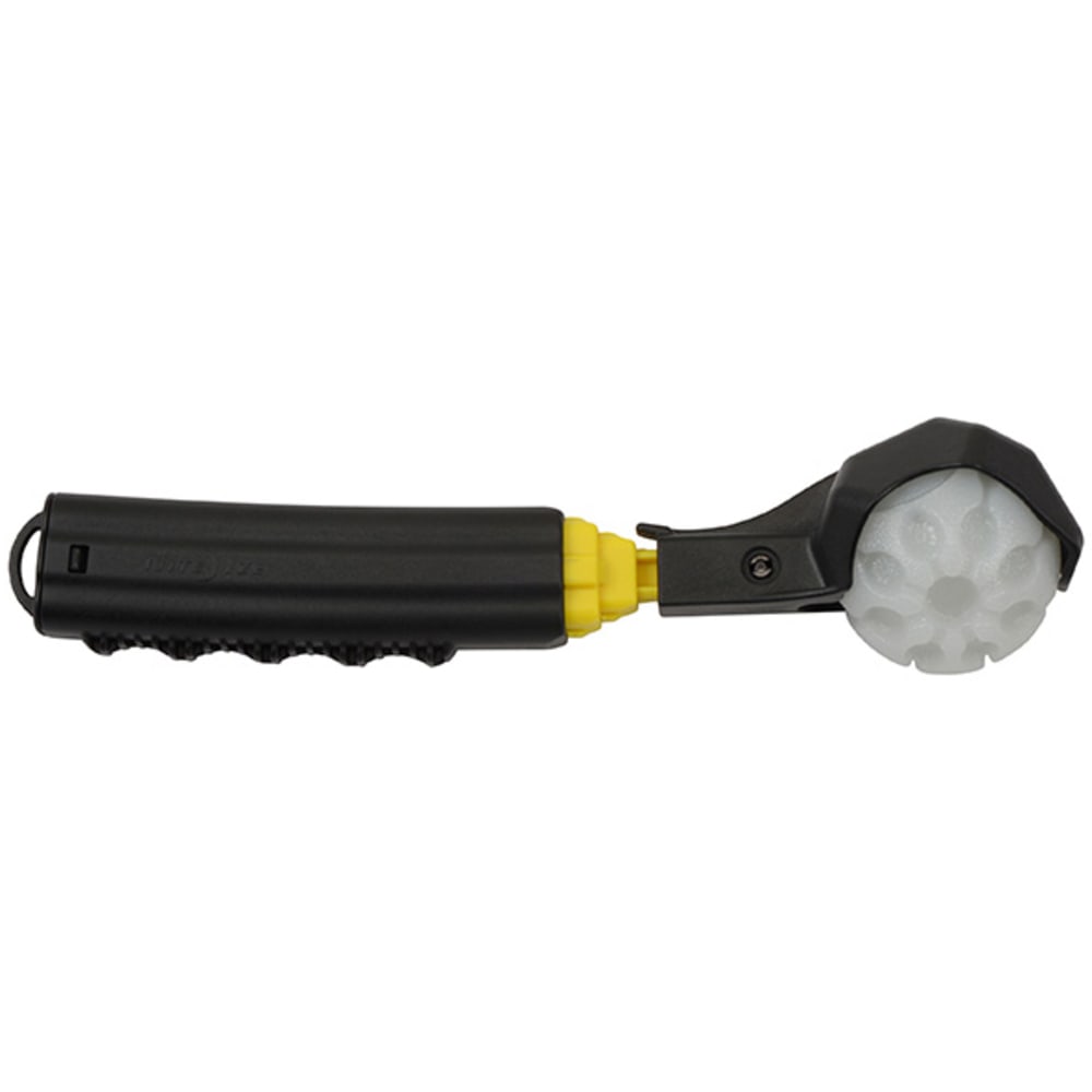 NITE IZE Huck 'N Tuck GlowStreak Collapsible Thrower & LED Ball Dog Toy ONESIZE