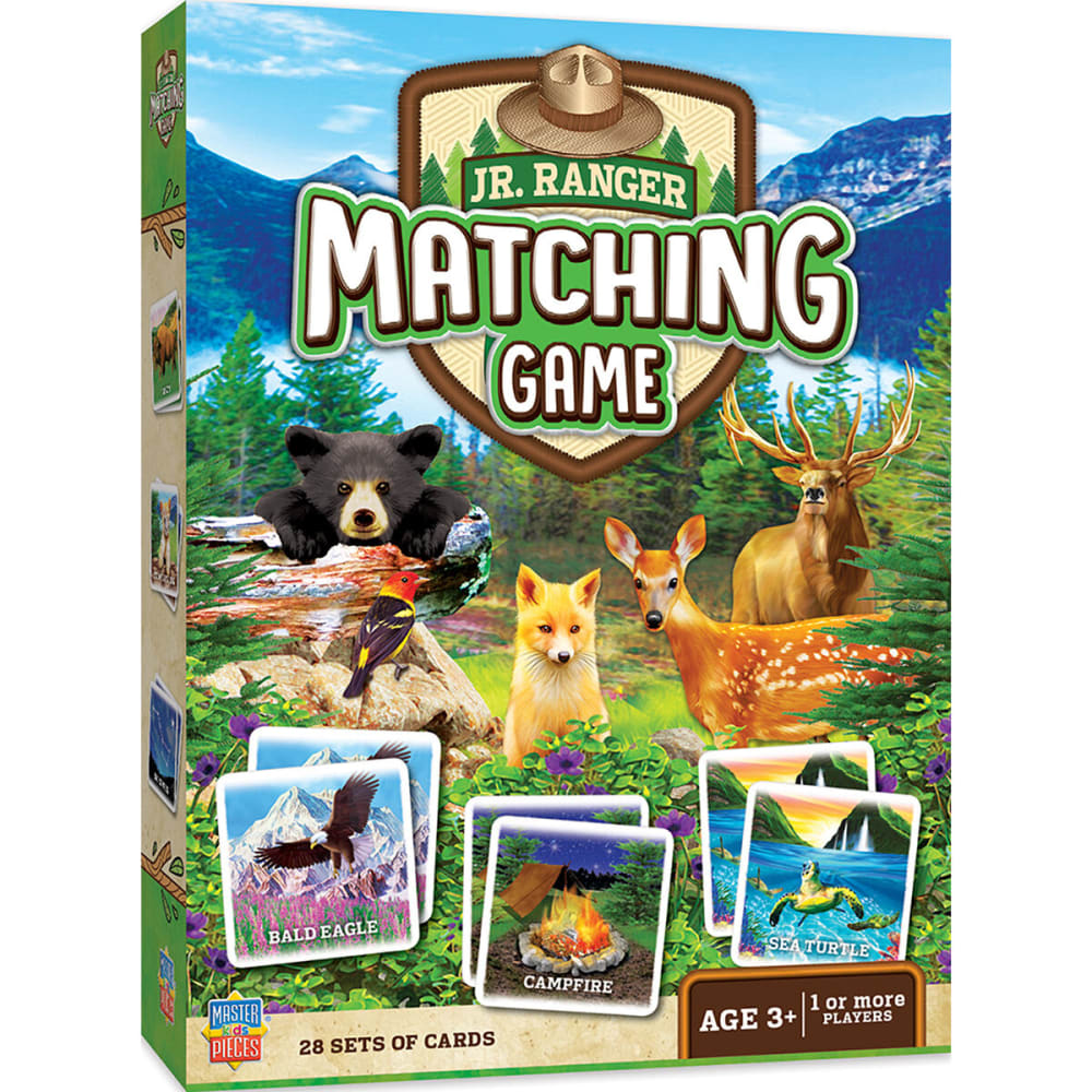 MASTER PIECE PUZZLE CO. Jr. Ranger Matching Game NO SIZE