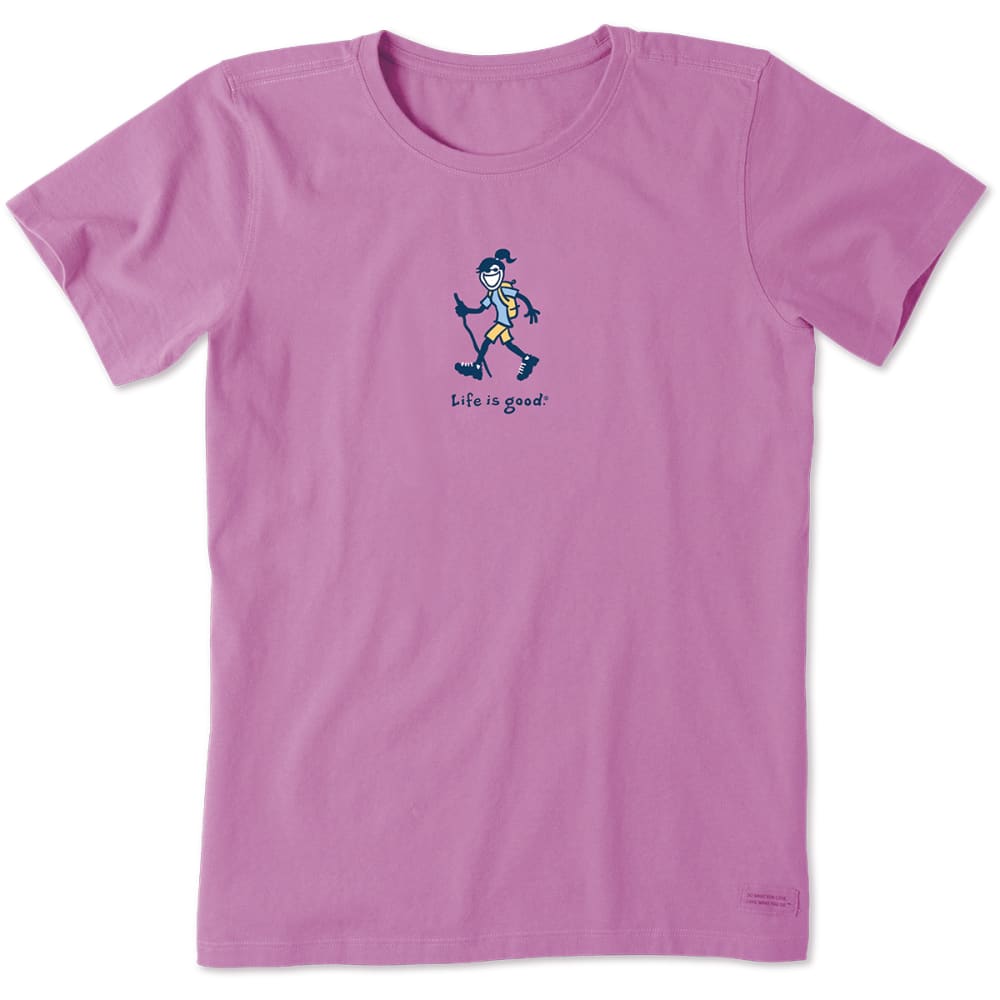 LIFE IS GOOD Women's Hike Jackie Vintage Crusher Tee S