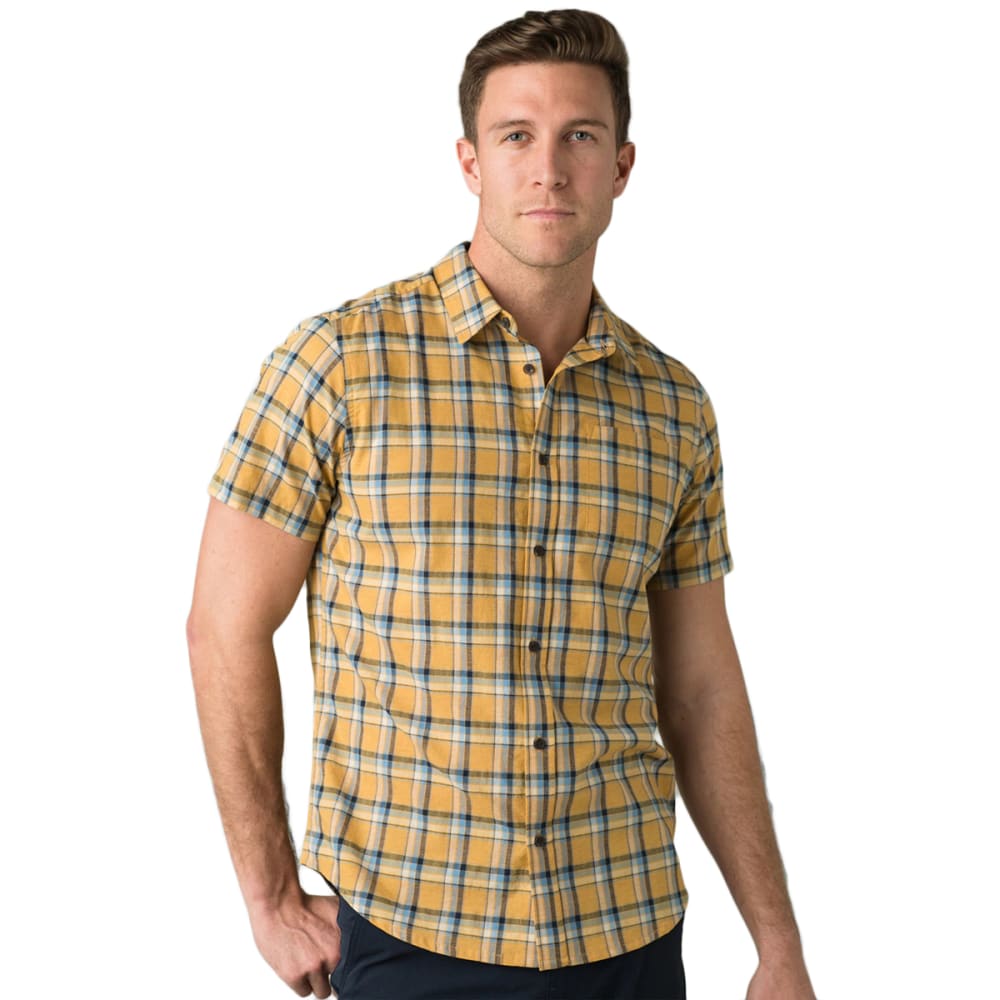 PRANA Men's Bryner Short-Sleeve Oxford M