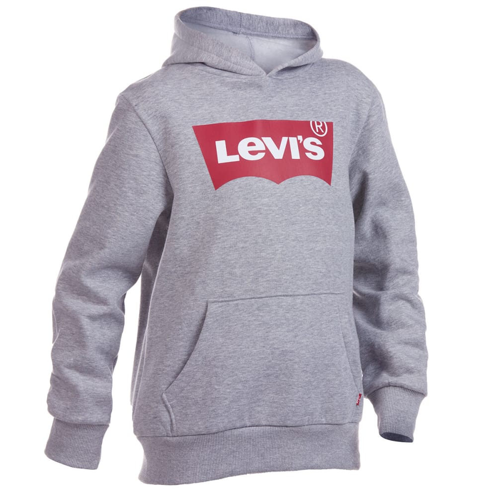 LEVI'S Boys' Fleece Batwing Pullover Hoodie S