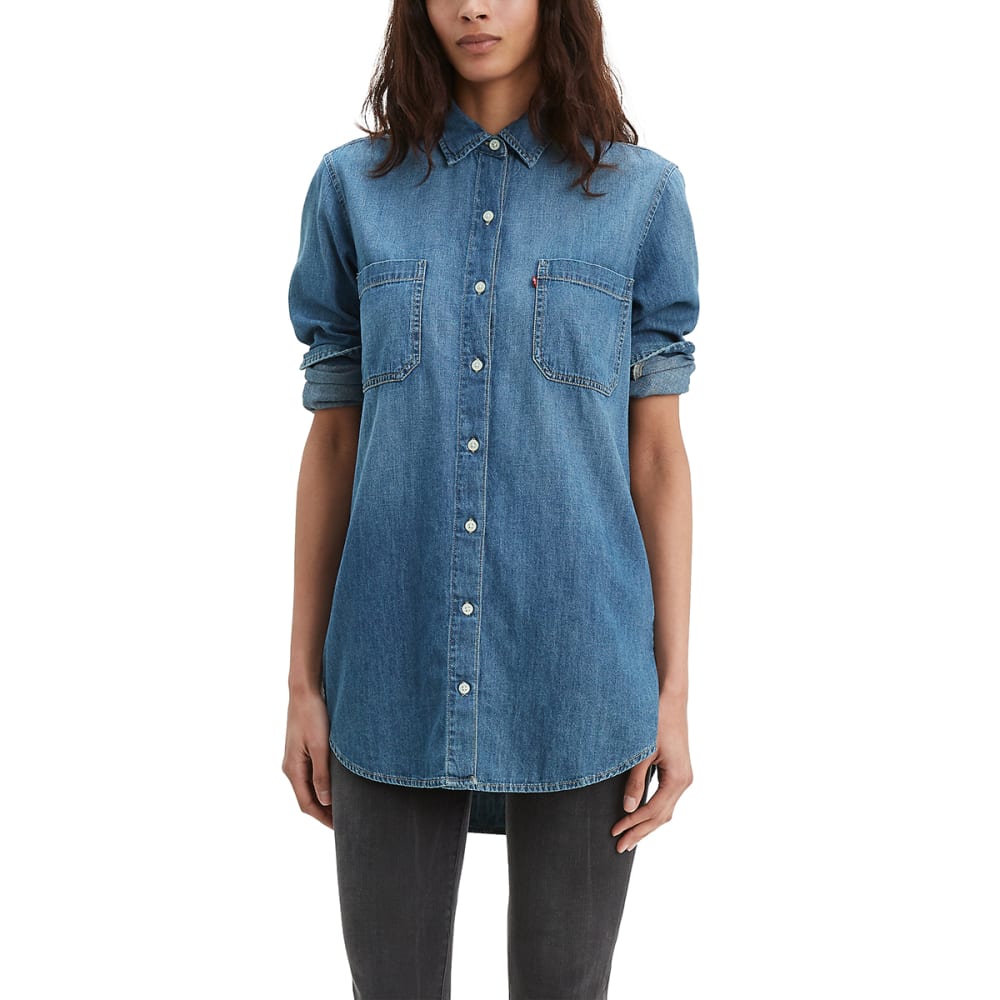 LEVI'S Women's Leni Long-Sleeve Tunic S