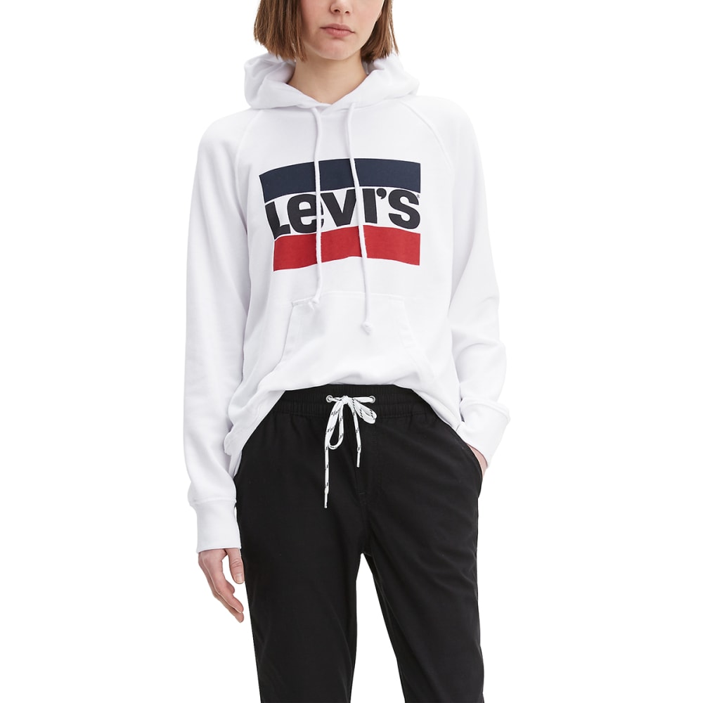 LEVIS Women's Graphic Fleece Sports Hoodie S
