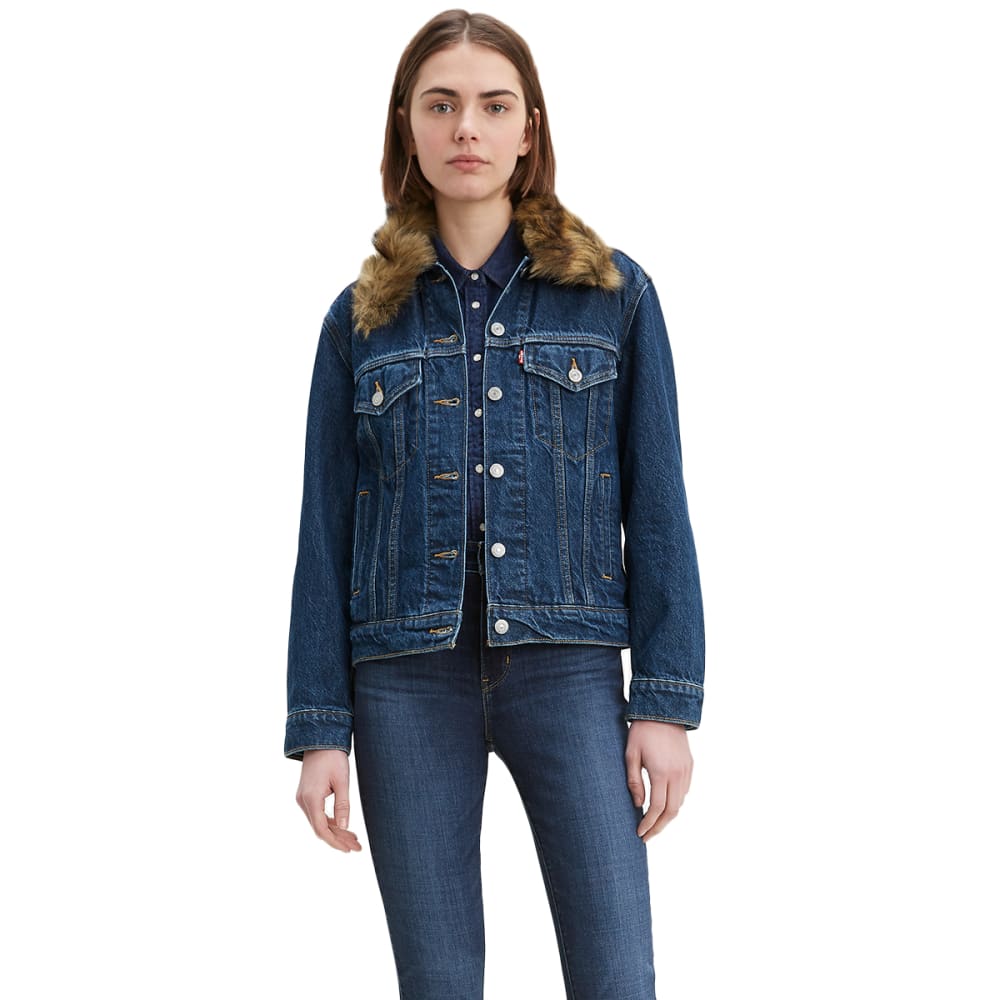 LEVI'S Women's Ex-Boyfriend Trucker Jacket M