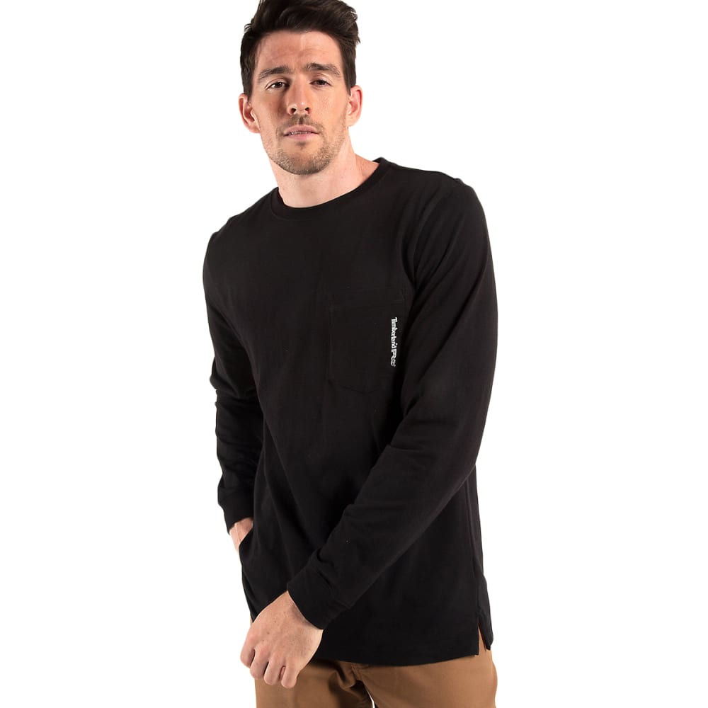 TIMBERLAND PRO Men's Base Plate Long-Sleeve Pocket Tee M