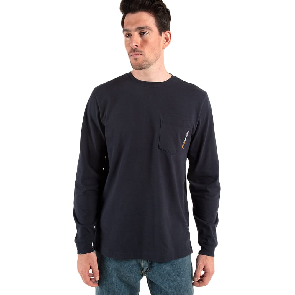 TIMBERLAND PRO Men's Base Plate Long-Sleeve Pocket Tee M