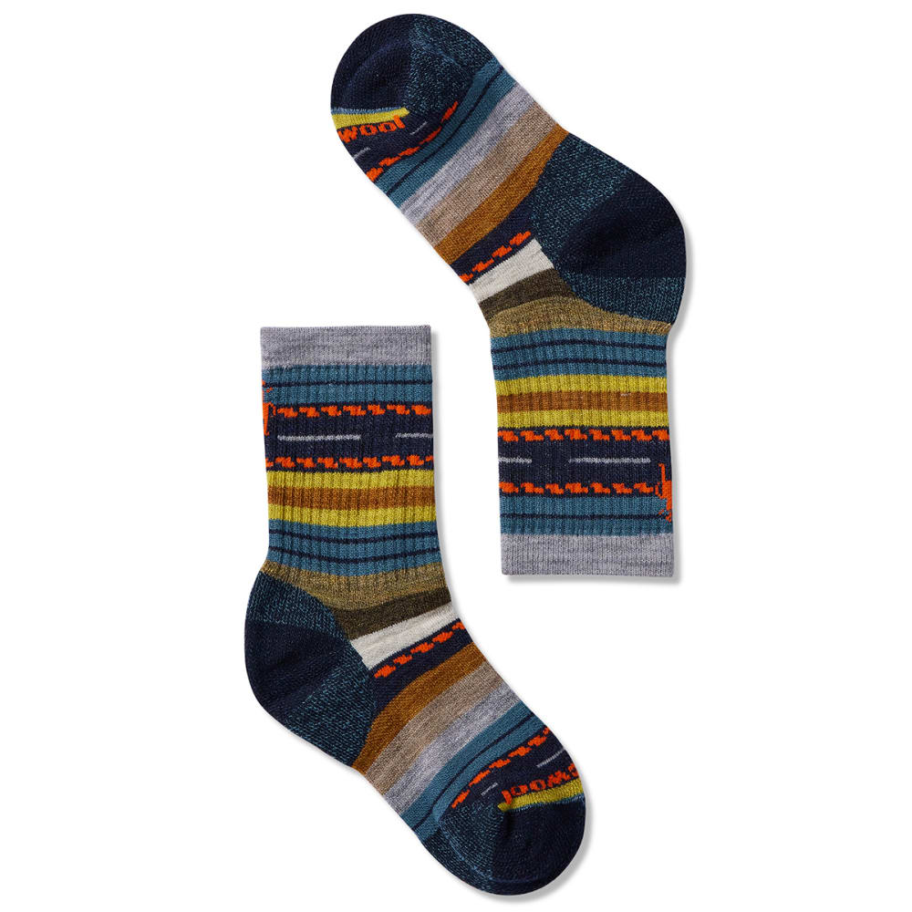 SMARTWOOL Kids' Hike Medium Margarita Crew Socks L