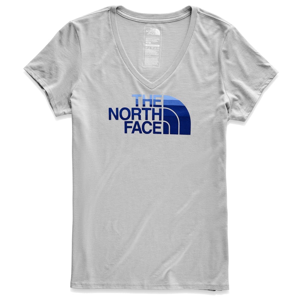 THE NORTH FACE Women's Half Dome V-Neck Short-Sleeve Tee S