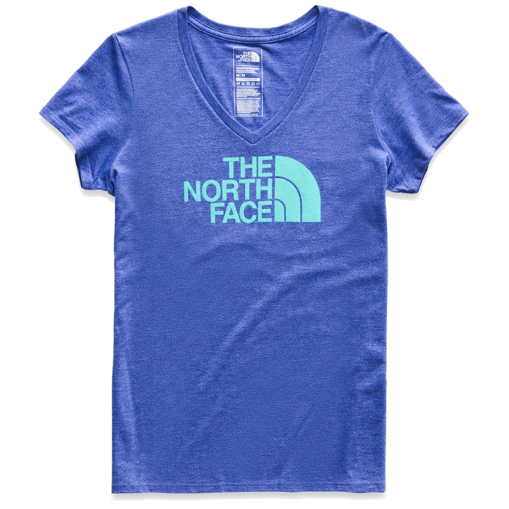 THE NORTH FACE Women's Half Dome V-Neck Short-Sleeve Tee S