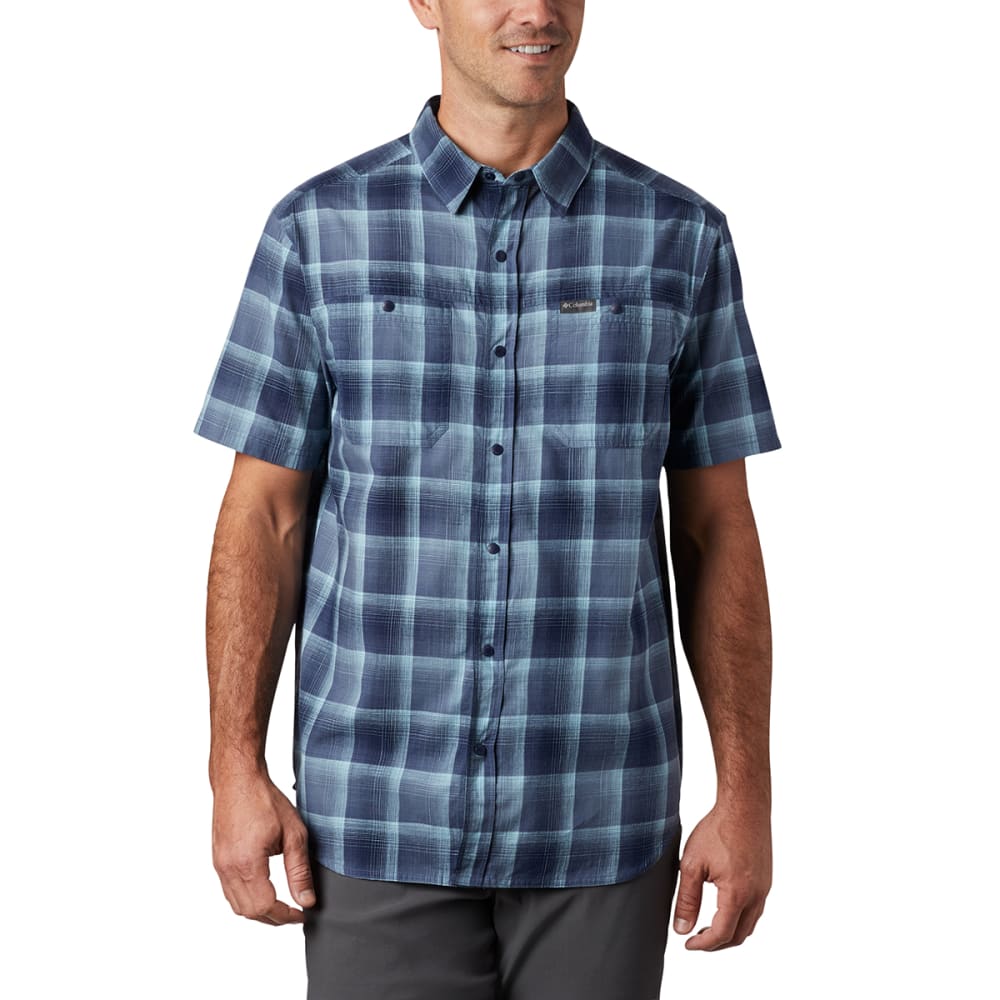 COLUMBIA Men's Short-Sleeve Leadville Ridge II Button-Down Shirt S
