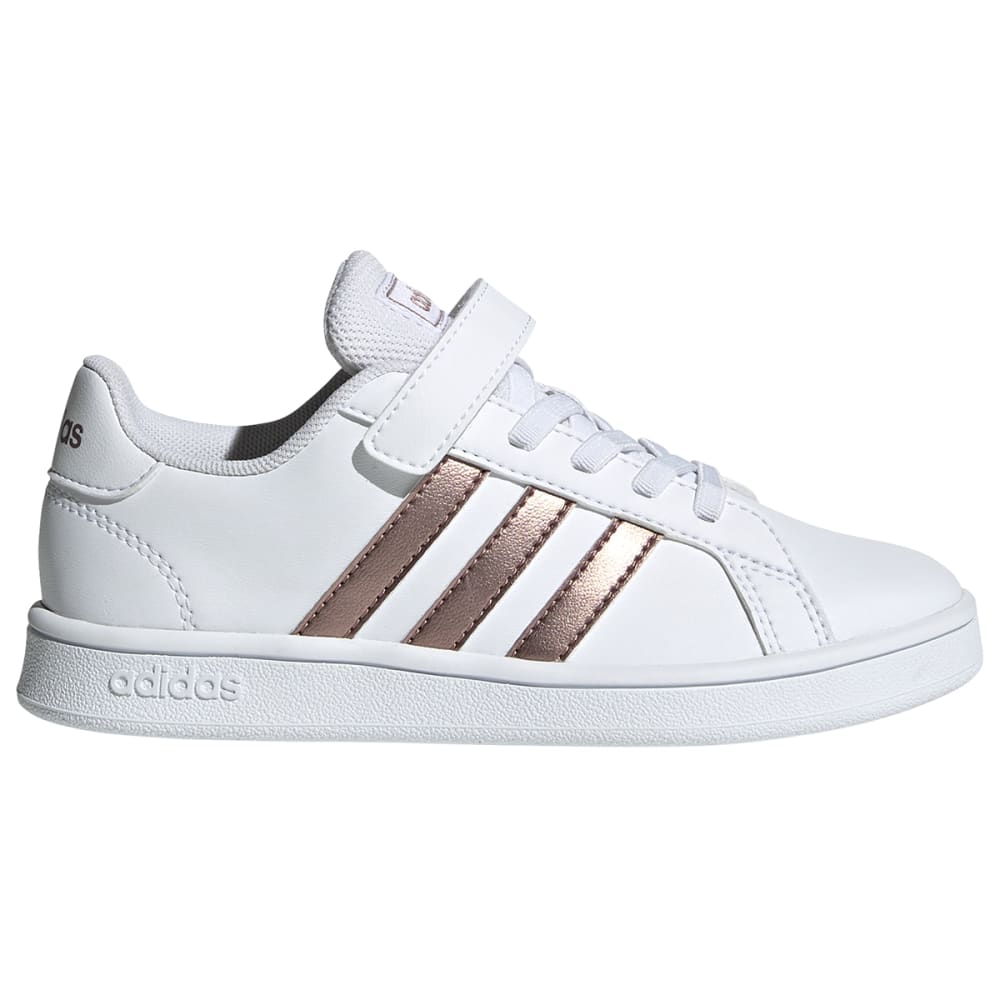 ADIDAS Girls' Grand Court Leather Sneaker 2