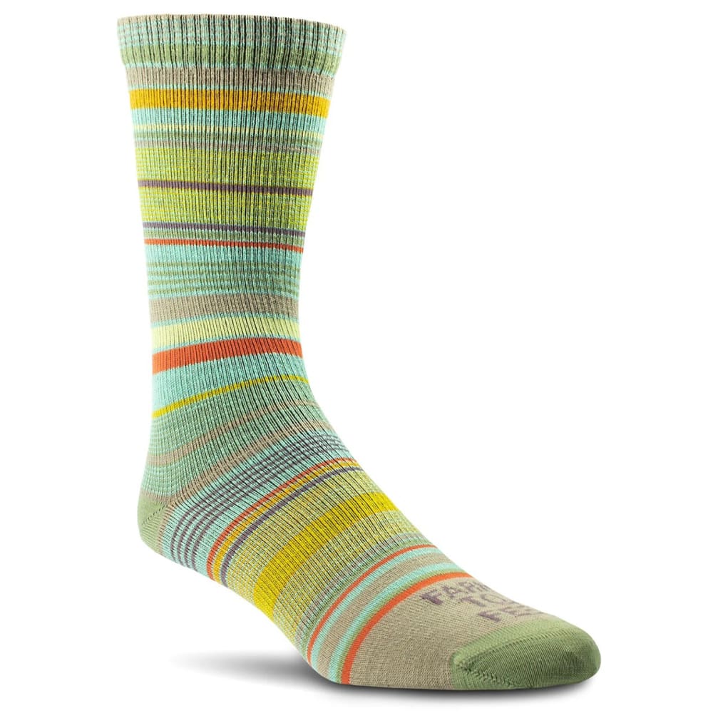 FARM TO FEET Women's Ithaca Ultra-Light Crew Sock S