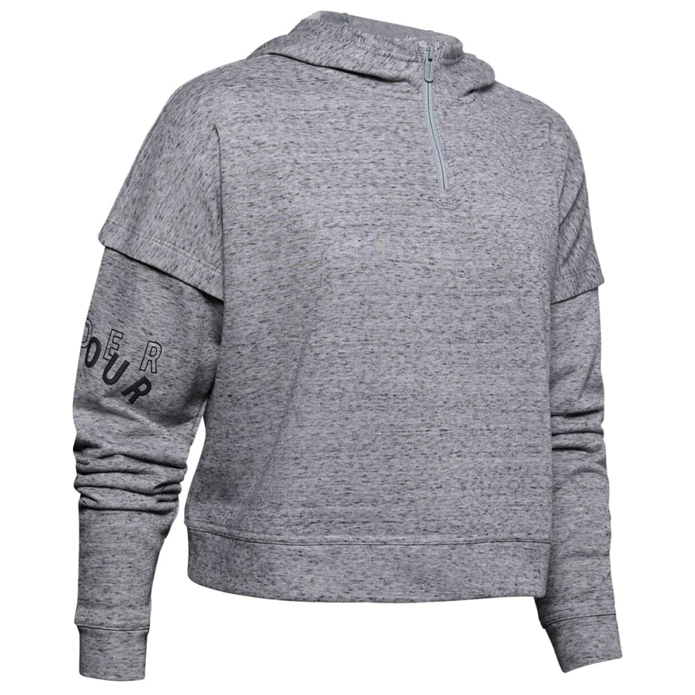 UNDER ARMOUR Women's UA Rival Terry Hoodie L