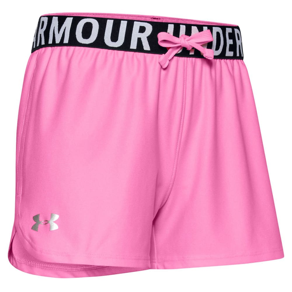 UNDER ARMOUR Girls' Play Up Shorts S