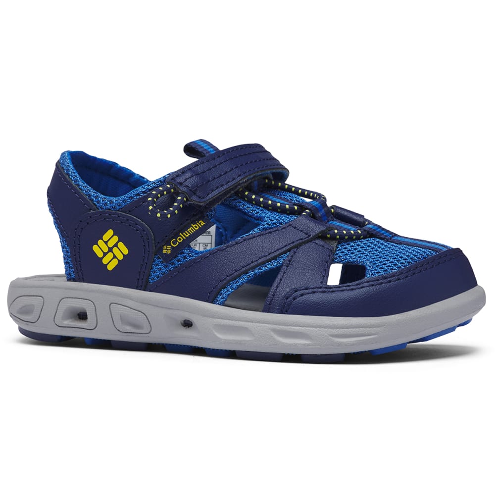 COLUMBIA Little Girls' Techsun Wave Closed-Toe Water Sandals 8