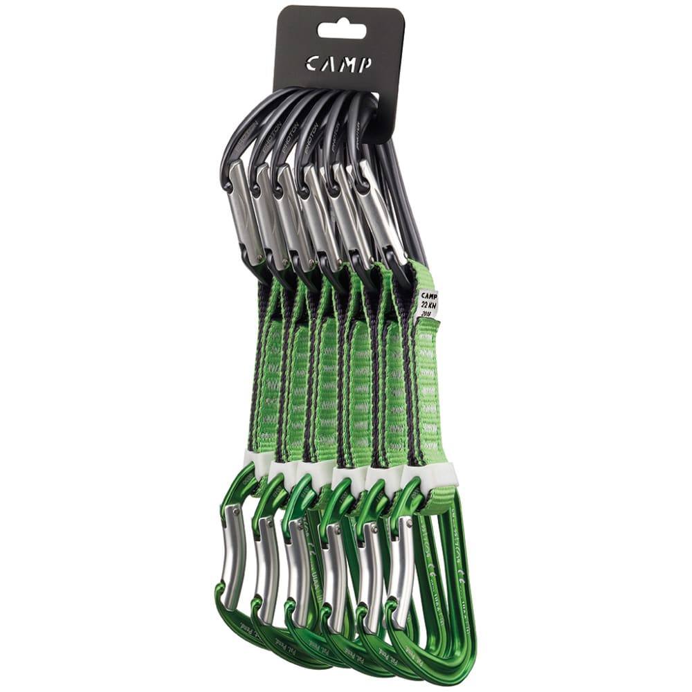 CAMP Photon Express KS Quickdraw Carabiners, 6 Pack NO SIZE