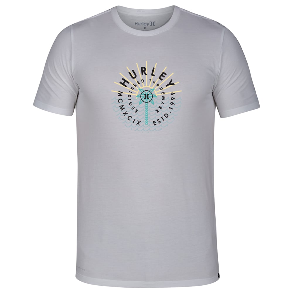 HURLEY Men's Surrounder Dri-FIT Short-Sleeve Tee S