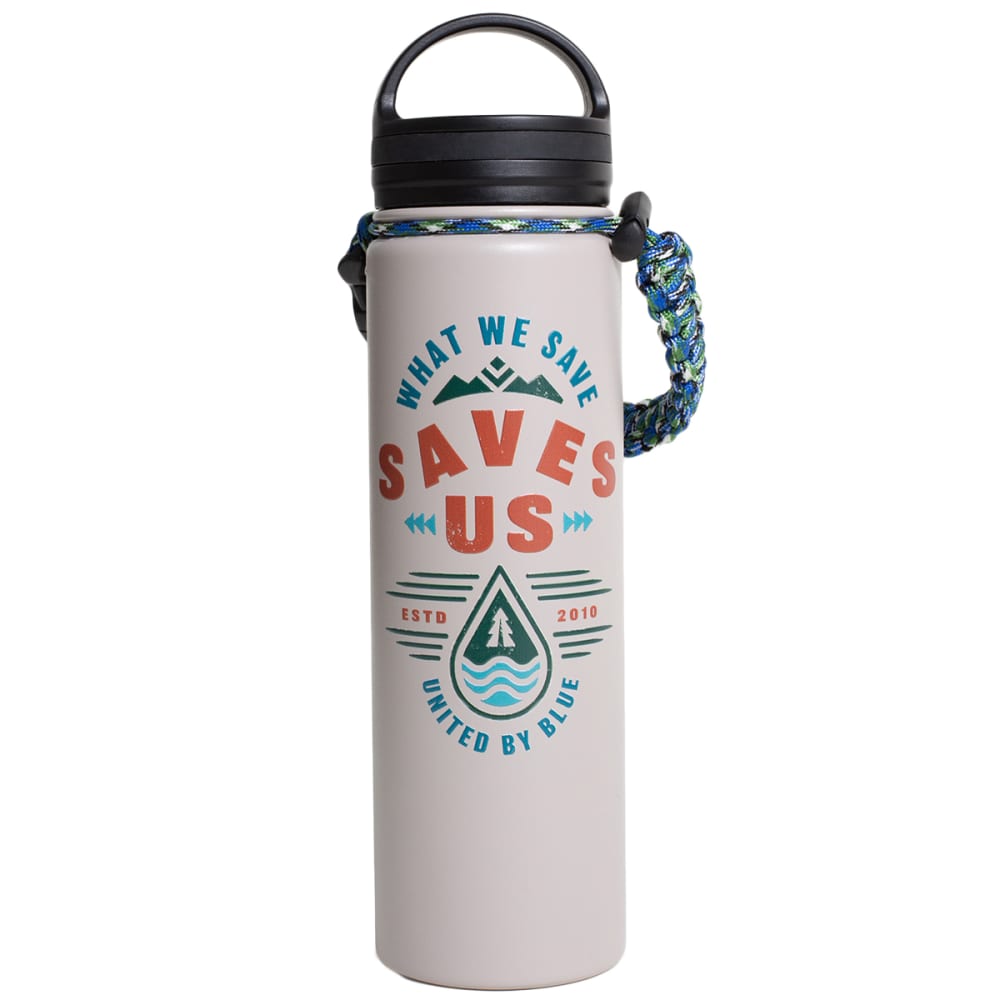 UNITED BY BLUE Insulated Steel 22 oz Water Bottle NO SIZE
