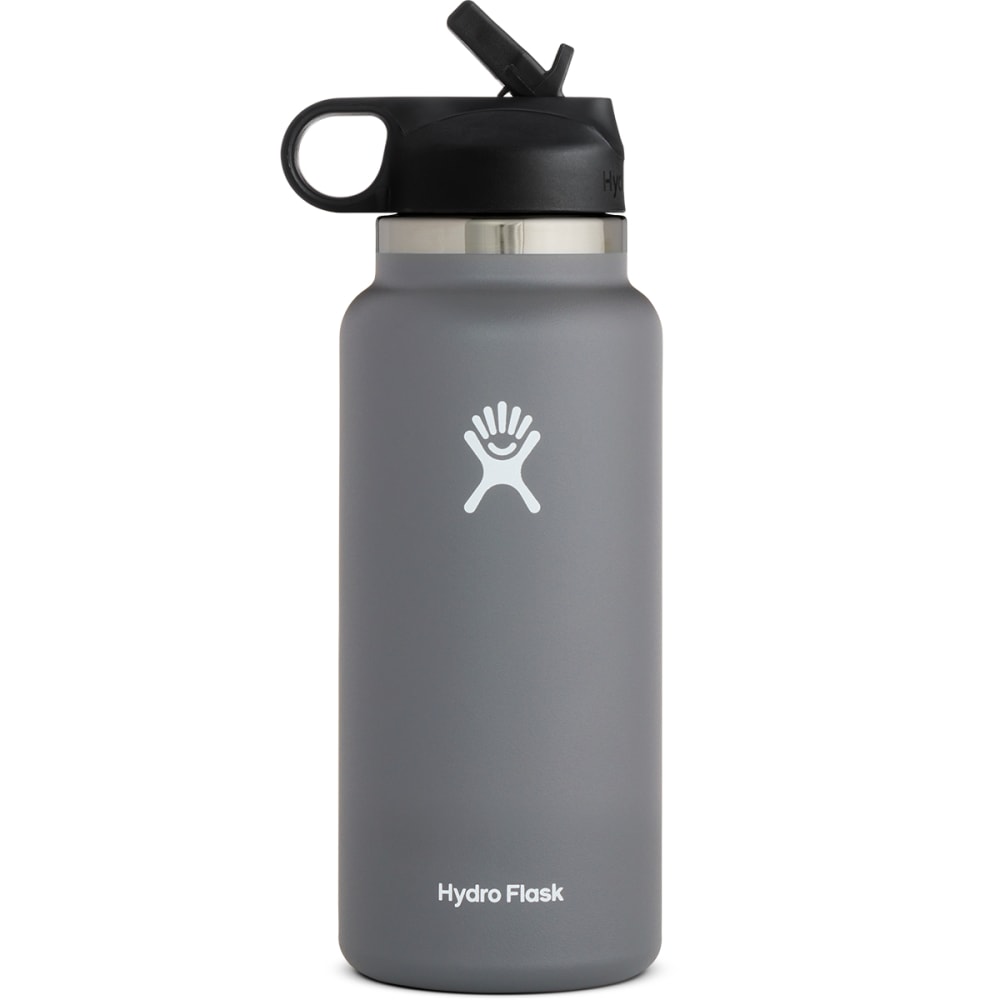 HYDRO FLASK 32oz. Wide Mouth Bottle with Straw Lid NO SIZE