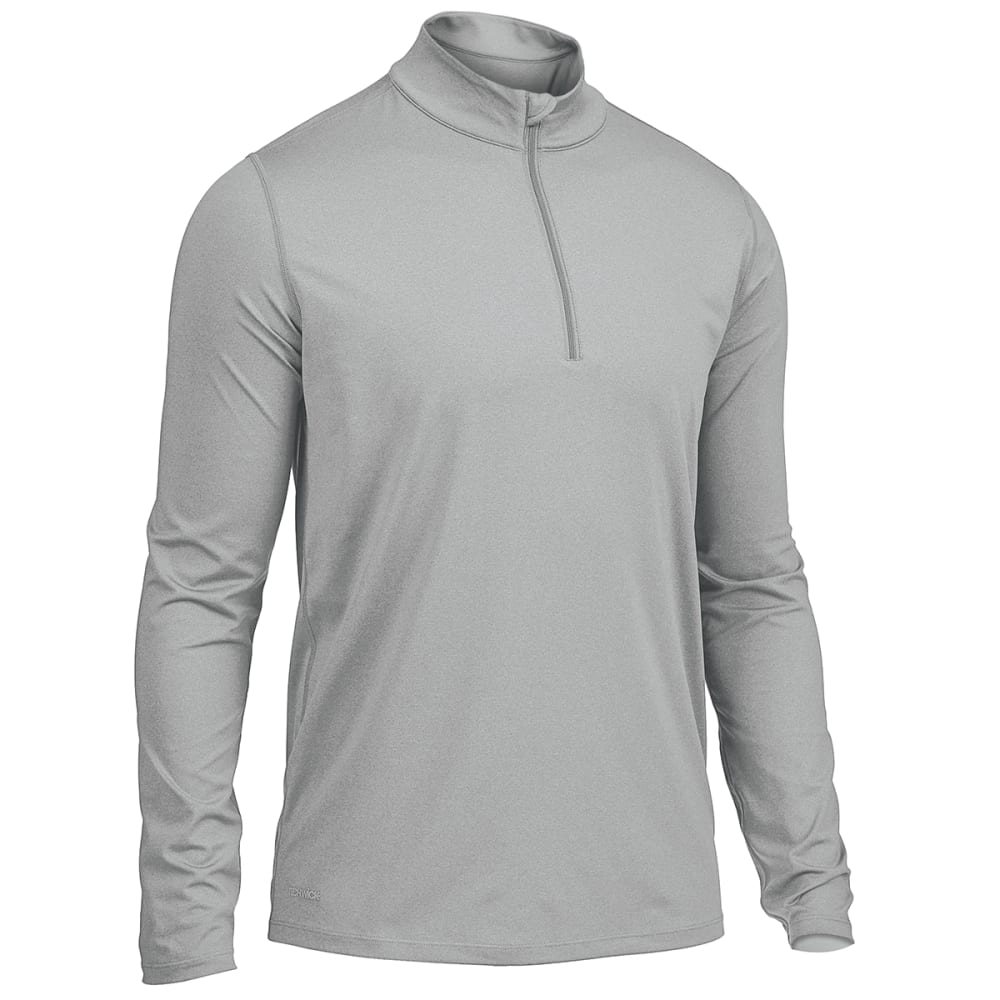 EMS Men's Long-Sleeve Essential Peak Quarter-Zip Technical Top S