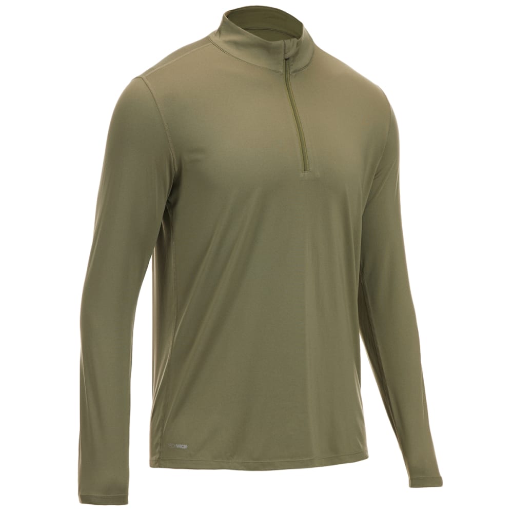 EMS Men's Long-Sleeve Essential Peak Quarter-Zip Technical Top S