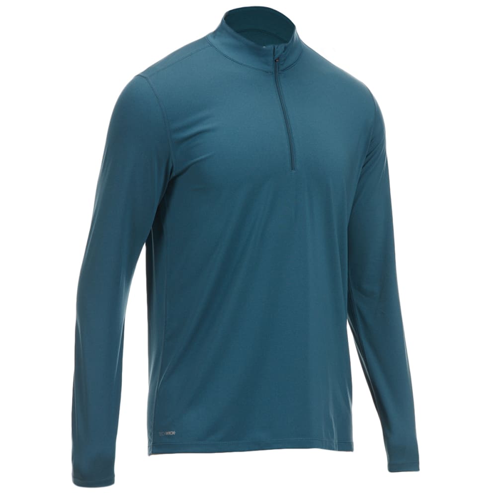 EMS Men's Long-Sleeve Essential Peak Quarter-Zip Technical Top S