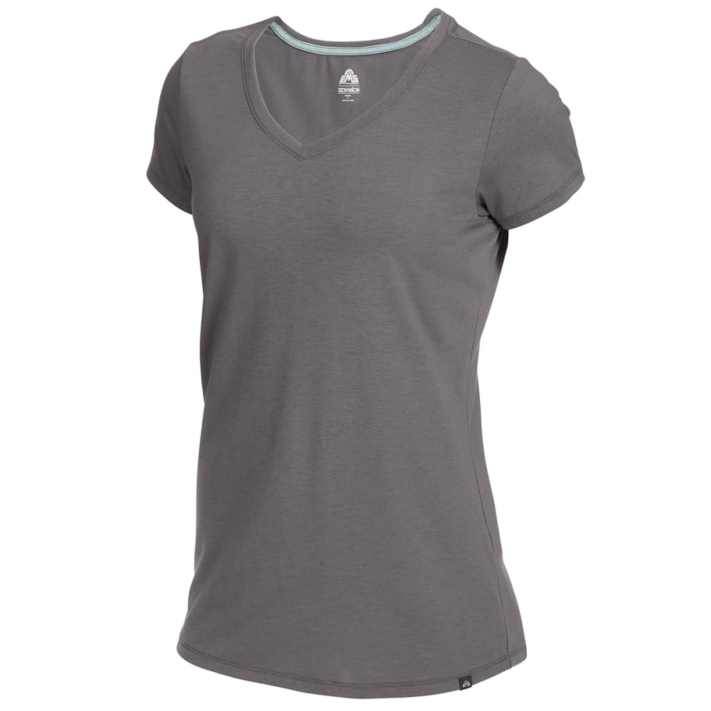 EMS Women's Vital Peak Short-Sleeve V-Neck Tee XS