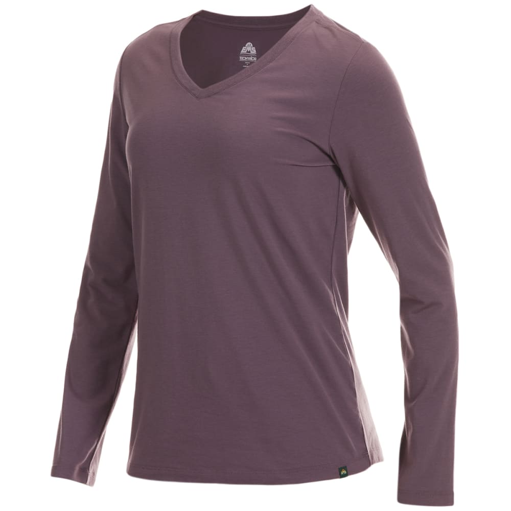 EMS Women's Vital Peak Long-Sleeve V-Neck Tee XS