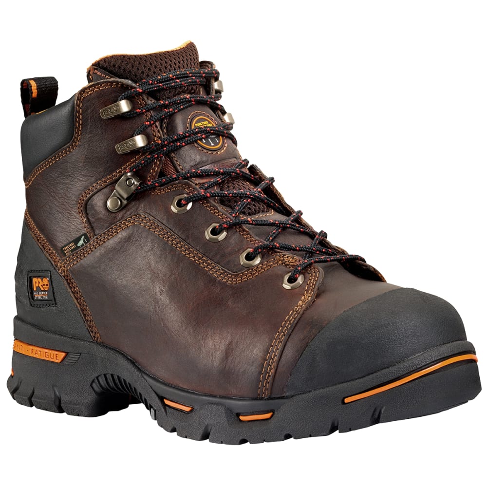 TIMBERLAND PRO Men's Endurance PR 6" Steel Toe Work Boots, Wide 7