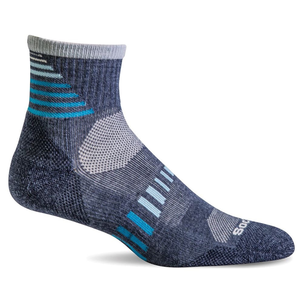 SOCKWELL Women's Ascend II Moderate Compression Quarter Socks S/M