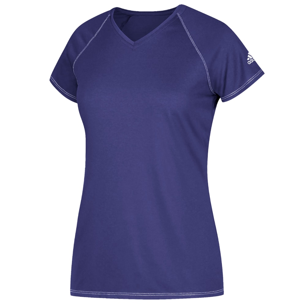 ADIDAS Women's Short-Sleeve Team Climalite Tee XS