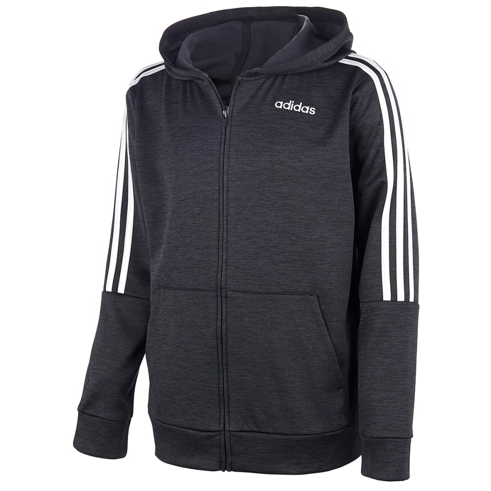 ADIDAS Boys' 4T-7T Core Hooded Jacket 4