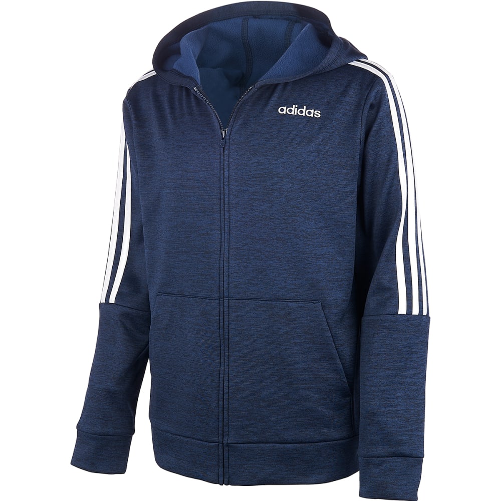 ADIDAS Boys' 4T-7T Core Hooded Jacket 6
