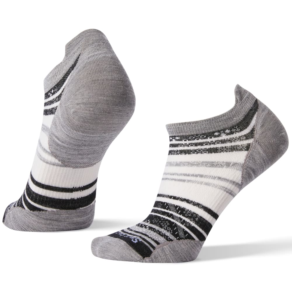 SMARTWOOL Women's PhD Run Ultra Light Striped Micro Socks S